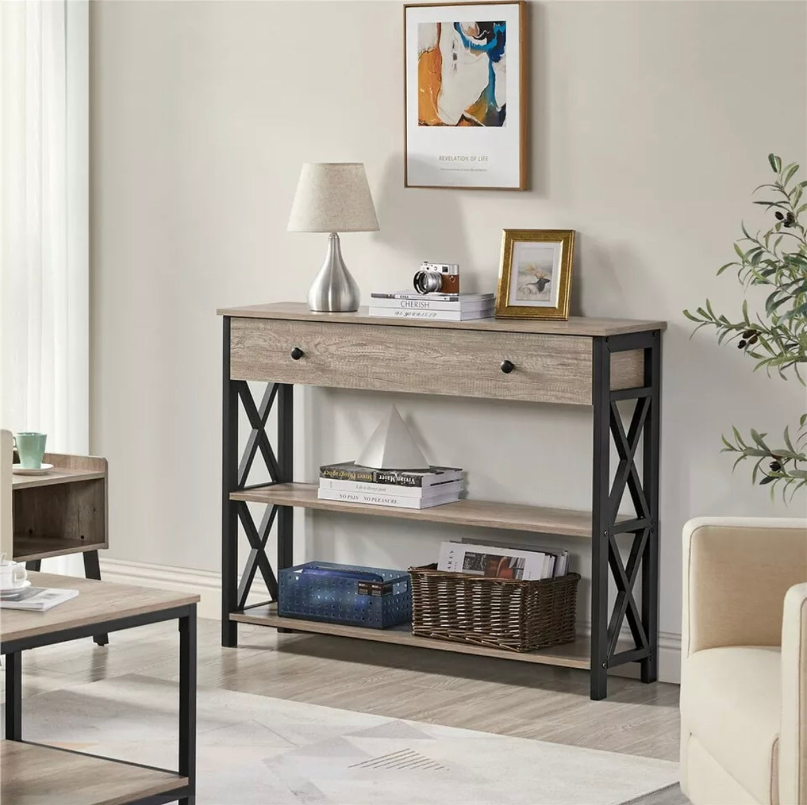 2 tier console table deals