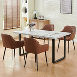 2 Velvet Bucket Chairs