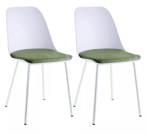 Stools Set of 24 Soft Velvet Seat Bar Chairs Breakfast with Metal Legs