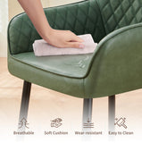 2 Velvet Bucket Chairs