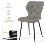 2 x Chelsea ( Velvet / PU) Chairs