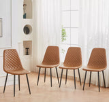 NBW 4 x Dining Chairs Faux / Velvet + Free Delivery 🚚