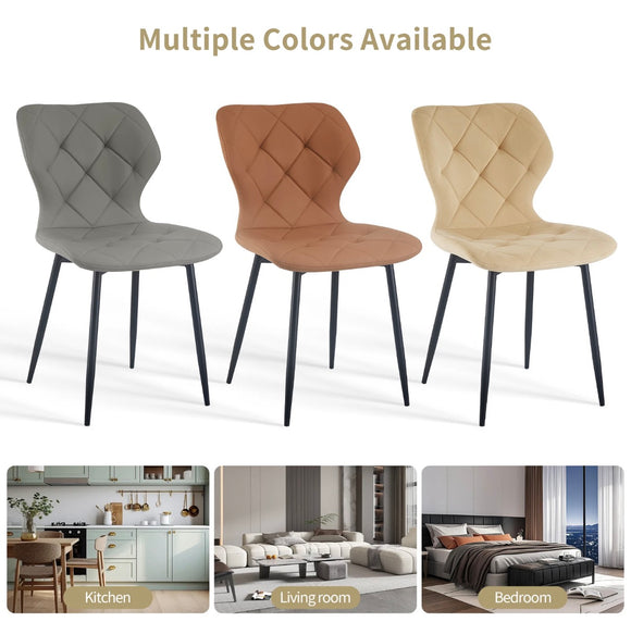 2 x Chelsea ( Velvet / PU) Chairs