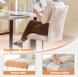 New Set of 2 pcs Mayfair Dining Chairs Metal Legs High Back Seat