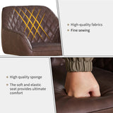 2 x  PU Swivel Bar Stools