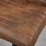 2x Bar Stools Gas Lift Swivel Faux Leather Suede Velvet Stool Breakfast Chairs + Free Delivery