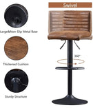 2x Bar Stools Gas Lift Swivel Faux Leather Suede Velvet Stool Breakfast Chairs + Free Delivery