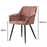 2 NBW Velvet Bucket Chairs + Free Delivery 🚚