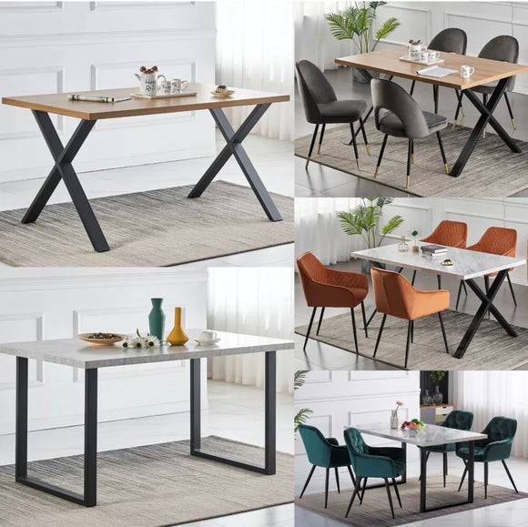 BW | X - Wood Dining Table
