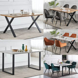 BW | X - Wood Dining Table