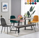 4 x Velvet Dinning Chairs + Free Delivery 🚛