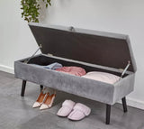 BW Storage Seat Stool Bench Footstool