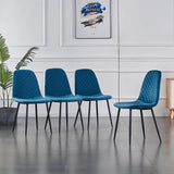 4 x Velvet Dinning Chairs + Free Delivery 🚛