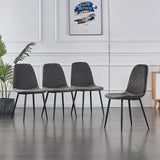 4 Grey Chairs + Free Delivery 🚚