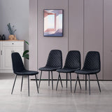 4 x Velvet Dinning Chairs + Free Delivery 🚛