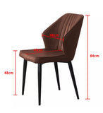 2 Grey Leather Chairs 🪑