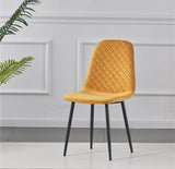 2 x Blue Velvet Chairs + Free Delivery 🚚