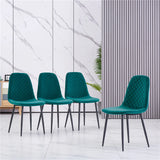 4 x Velvet Dinning Chairs + Free Delivery 🚛